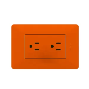 Toma doble 2P+T Americano