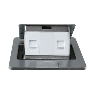 Toma de piso POPUP doble Data RJ45 Cat. 6