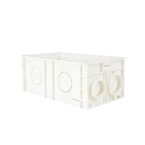 Caja de empotramiento 4 Módulos PVC