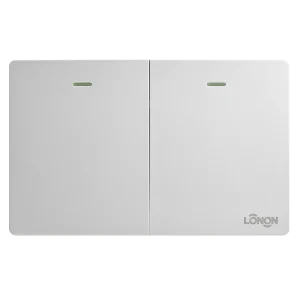 Interruptor 3 vías doble 10A V6