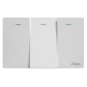 Interruptor 3 vías triple 10A V6